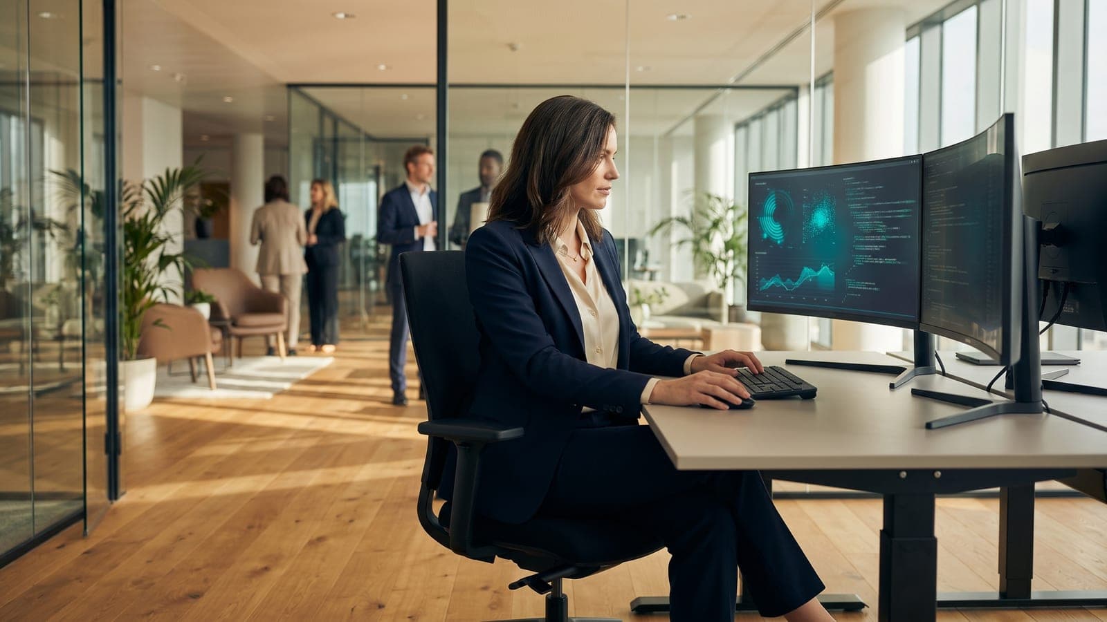 A security engineer testing an AI application against prompt injection attacks on screen.